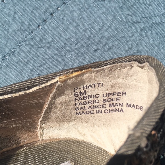 Steve Madden Charcoal Silver Sequin Ballet Flats - Picture 6 of 6